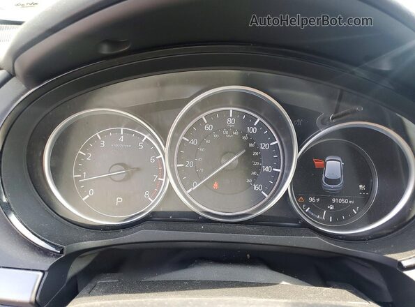 JM3TCBBY5J0213716 2018 MAZDA CX-9 Gray ხელსაწყოთა პანელის ხედი