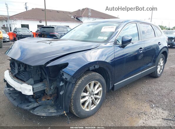 JM3TCBBY7G0110998 2016 MAZDA CX-9 Navy Передня ліва чверть