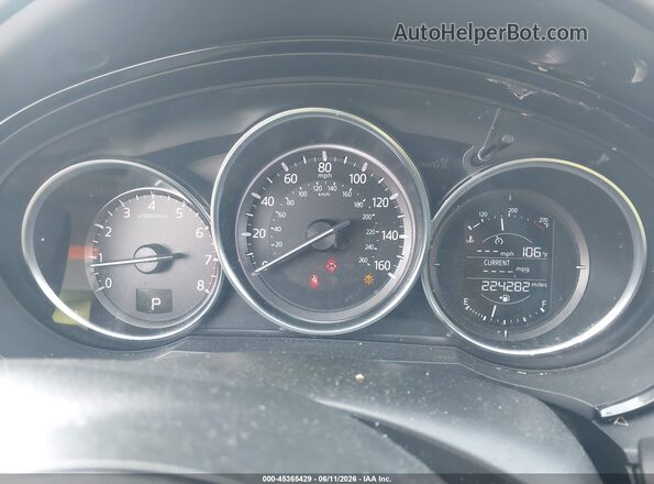 JM3TCBBY8G0104238 2016 MAZDA CX-9 Черный Вид задних сидений