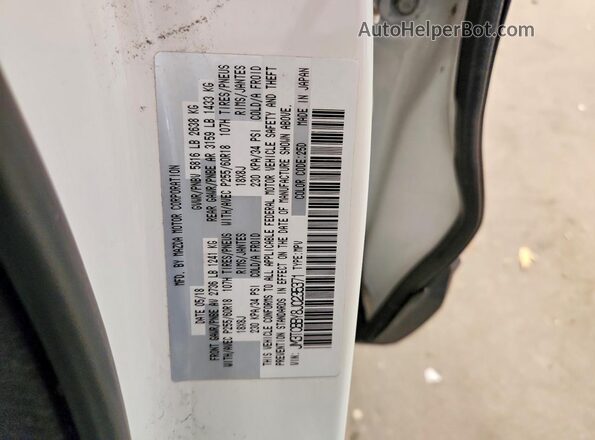 JM3TCBBY8J0235371 2018 MAZDA CX-9 Белый Панорамный вид салона 360°