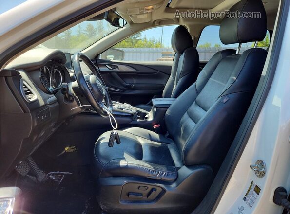 JM3TCBCY0K0333861 2019 MAZDA CX-9 White Front interior view