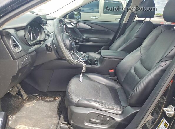 JM3TCBCY1G0109893 2016 MAZDA CX-9 Black წინა სალონის ხედი