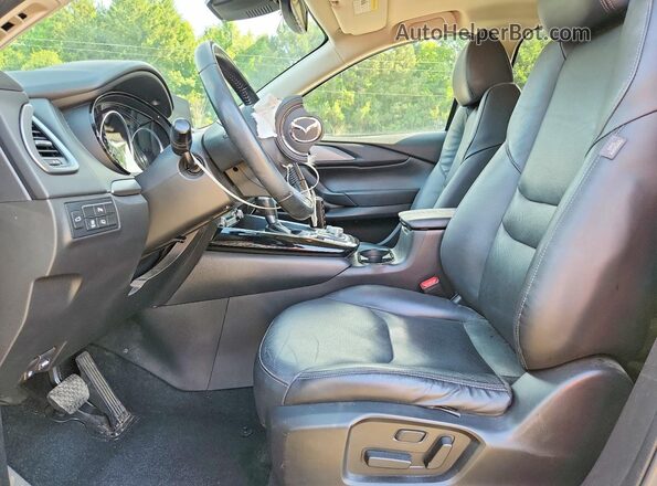 JM3TCBCY1L0408021 2020 MAZDA CX-9 Серый Вид салона спереди