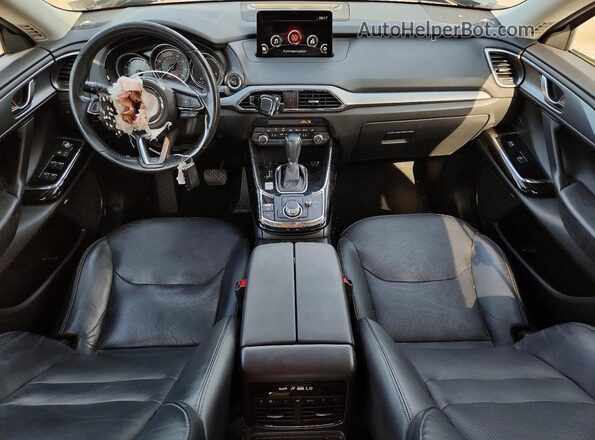 JM3TCBCY1L0408021 2020 MAZDA CX-9 Серый Вид панели приборов