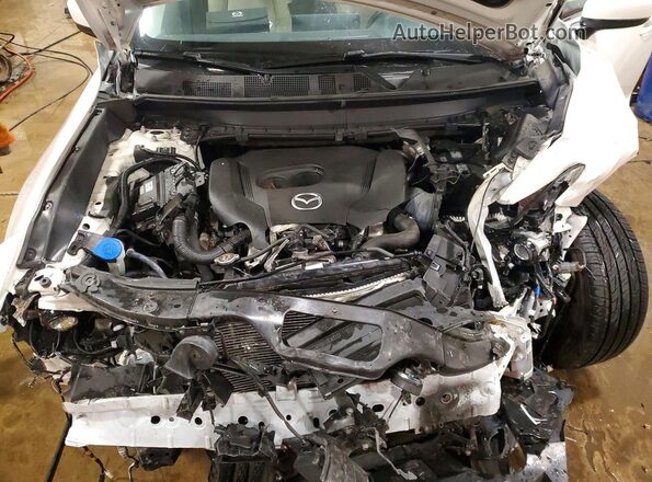 JM3TCBCY1M0521131 2021 MAZDA CX-9 White Widok komory silnika