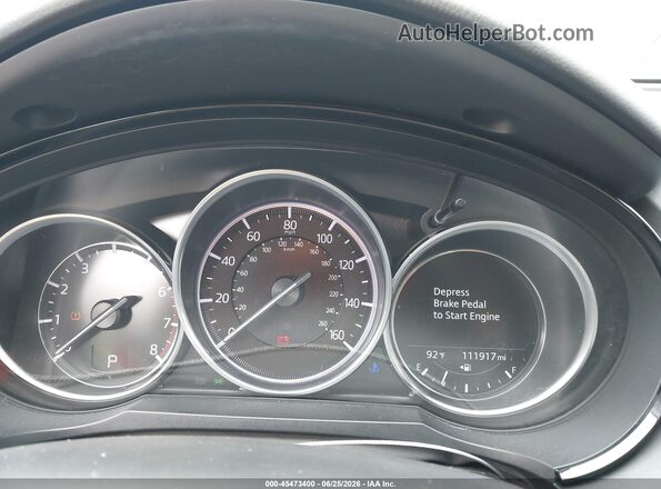 JM3TCBCY2K0314776 2019 MAZDA CX-9 Gray Vista de los asientos traseros