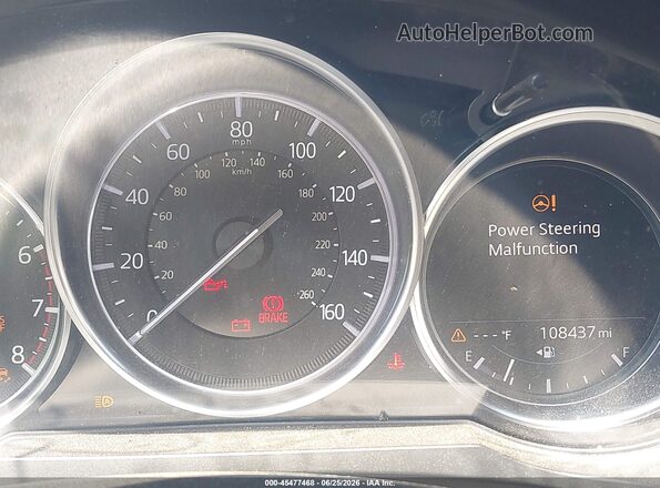 JM3TCBCY3K0315290 2019 MAZDA CX-9 Red Հետևի նստատեղերի տեսք