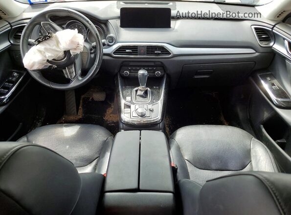 JM3TCBCY3N0602066 2022 MAZDA CX-9 Blue Dashboard view