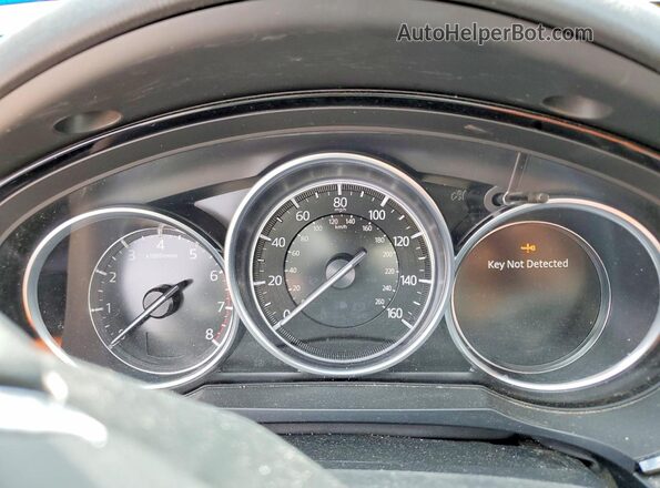 JM3TCBCY3N0602066 2022 MAZDA CX-9 Blue Instrument cluster view