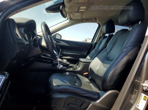 JM3TCBCY4L0419885 2020 MAZDA CX-9 Серый Вид салона спереди