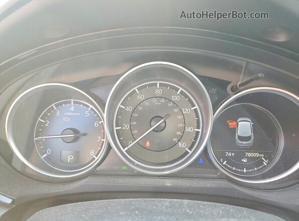 JM3TCBCY4L0419885 2020 MAZDA CX-9 Серый Вид щитка приборов
