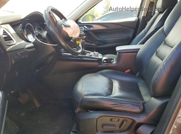 JM3TCBCY5G0119293 2016 MAZDA CX-9 Серый Вид салона спереди