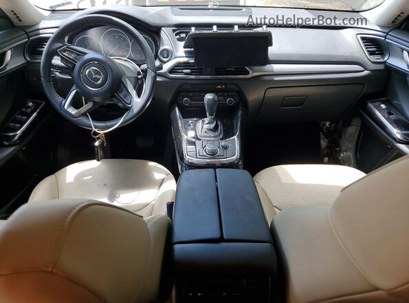 JM3TCBCY5M0535582 2021 MAZDA CX-9 Серый Вид панели приборов