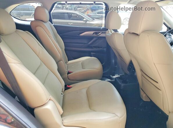JM3TCBCY5M0535582 2021 MAZDA CX-9 Серый Вид задней части салона