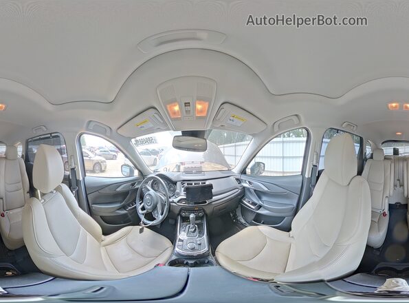 JM3TCBCY5M0535582 2021 MAZDA CX-9 Серый Панорамный вид салона 360°