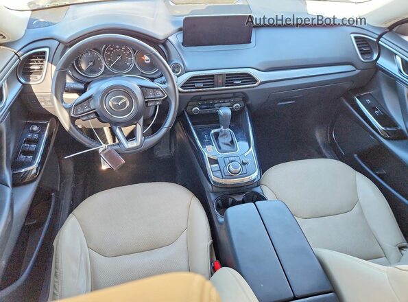 JM3TCBCY5M0537414 2021 MAZDA CX-9 White Dashboard view