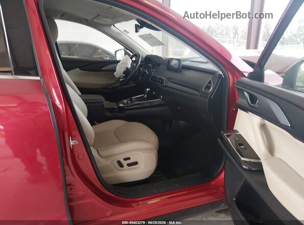 JM3TCBCY7K0308021 2019 MAZDA CX-9 Red Widok wnętrza z przodu
