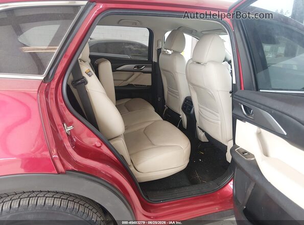JM3TCBCY7K0308021 2019 MAZDA CX-9 Red Widok naklejki z numerem VIN