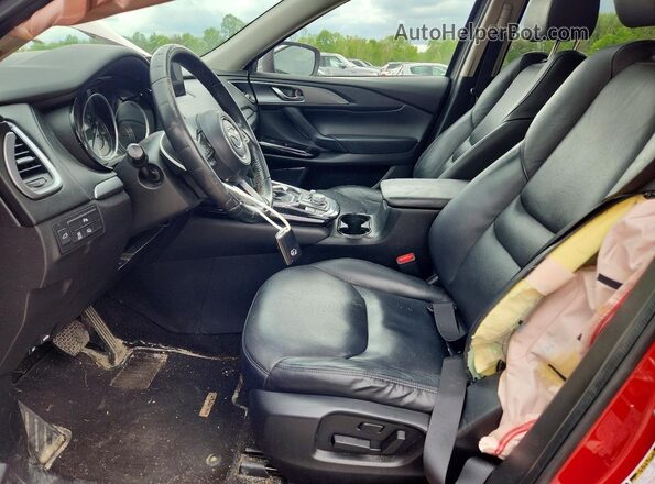JM3TCBCY7M0505144 2021 MAZDA CX-9 Red Widok wnętrza z przodu