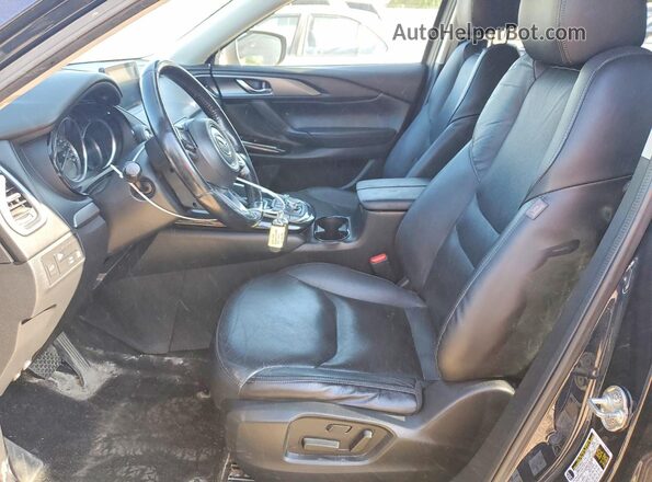 JM3TCBCY8H0137529 2017 MAZDA CX-9 Синий Вид салона спереди