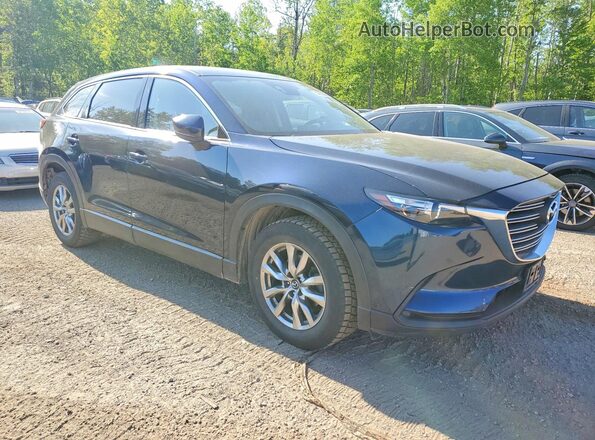 JM3TCBCY8H0137529 2017 MAZDA CX-9 Синий Передняя правая четверть