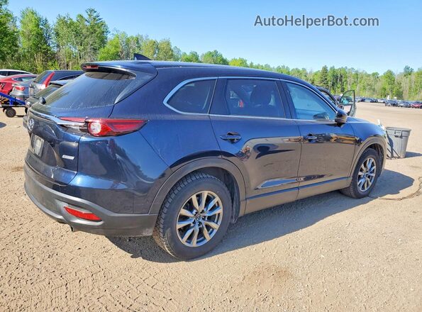 JM3TCBCY8H0137529 2017 MAZDA CX-9 Синий Задняя правая четверть