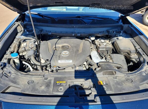 JM3TCBCY8K0300168 2019 MAZDA CX-9 Синий Вид подкапотного пространства