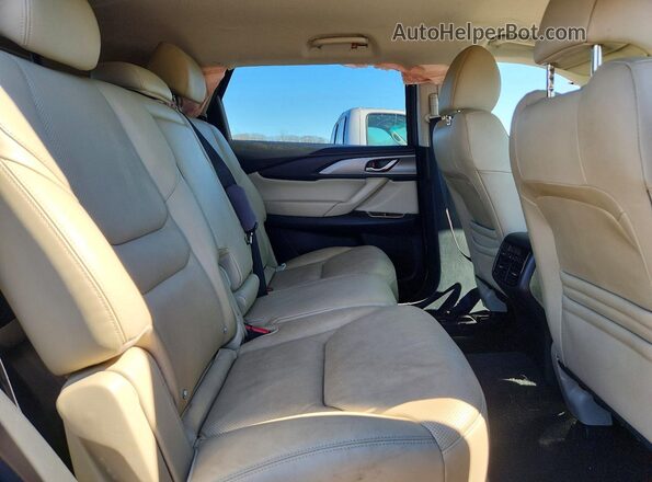 JM3TCBCY8K0300168 2019 MAZDA CX-9 Синий Вид задней части салона
