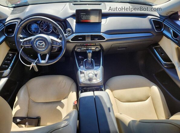 JM3TCBCY8K0300168 2019 MAZDA CX-9 Синий Вид панели приборов