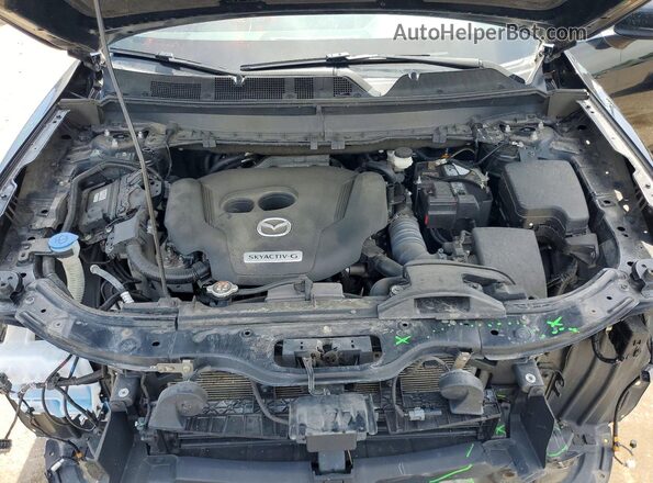 JM3TCBCY8M0509879 2021 MAZDA CX-9 Black Вид підкапотного простору