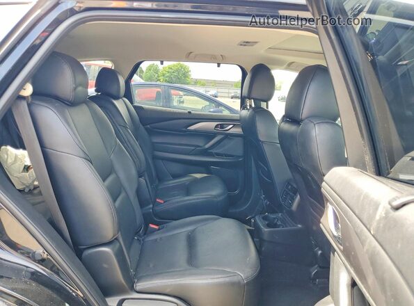 JM3TCBCY8M0509879 2021 MAZDA CX-9 Black Вид задньої частини салону