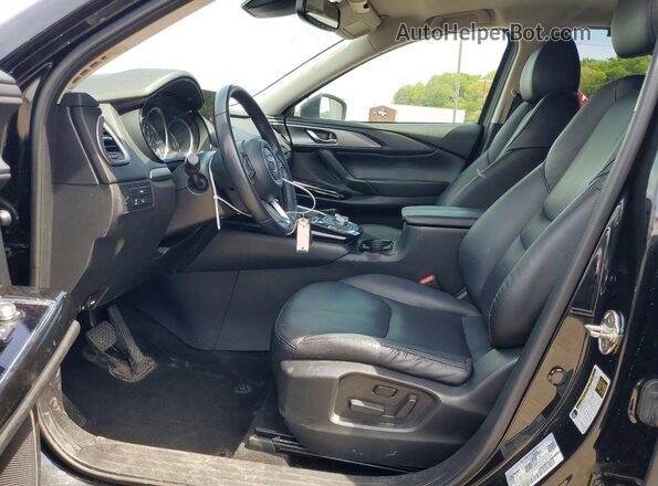 JM3TCBCY8M0509879 2021 MAZDA CX-9 Black Вид салону спереду