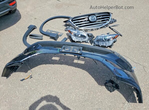 JM3TCBCY8M0509879 2021 MAZDA CX-9 Black Вид наклейки з VIN-кодом