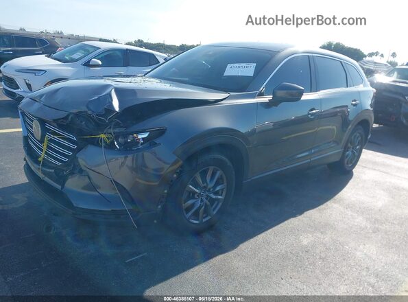 JM3TCBCY8N0602449 2022 MAZDA CX-9 Gray Vista tres cuartos delantera izquierda