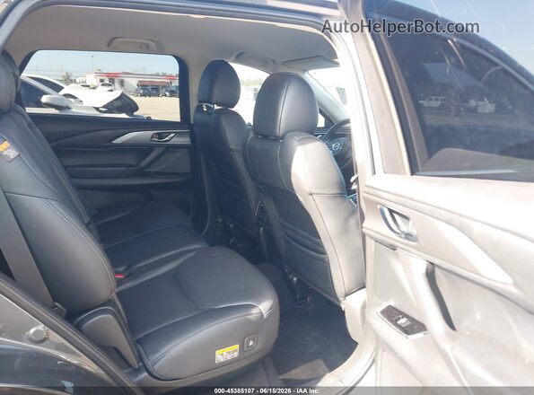 JM3TCBCY8N0602449 2022 MAZDA CX-9 Gray Vista de la etiqueta del VIN