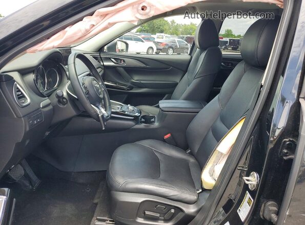 JM3TCBCY9P0640761 2023 MAZDA CX-9 Черный Вид салона спереди