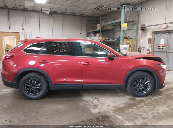 JM3TCBCYXG0110590 2016 MAZDA CX-9 Red Vista interior trasera