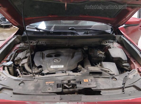 JM3TCBCYXG0110590 2016 MAZDA CX-9 Red Vista trasera