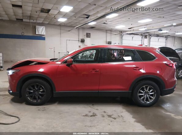JM3TCBCYXG0110590 2016 MAZDA CX-9 Red Vista interior de 360 grados