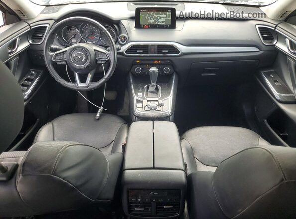 JM3TCBCYXJ0214326 2018 MAZDA CX-9 Blue Dashboard view