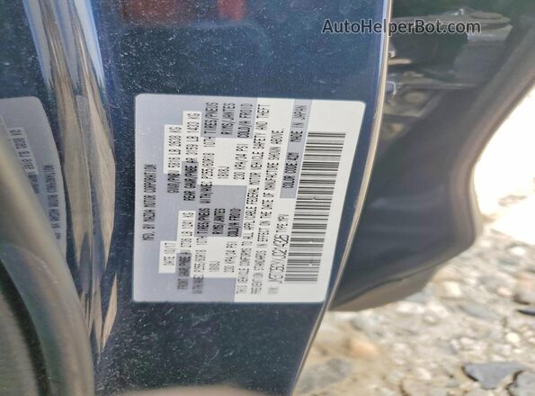 JM3TCBCYXJ0214326 2018 MAZDA CX-9 Blue VIN sticker view