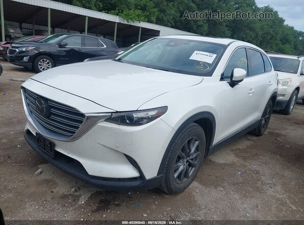 JM3TCBCYXN0607362 2022 MAZDA CX-9 White წინა მარცხენა ხედი სამი მეოთხედიდან