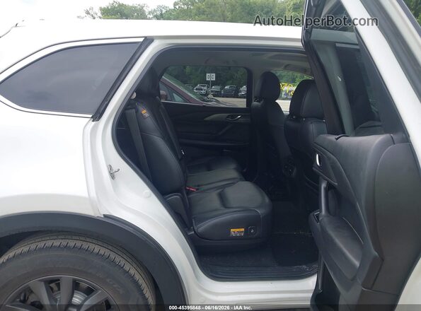 JM3TCBCYXN0607362 2022 MAZDA CX-9 White VIN კოდის სტიკერის ხედი