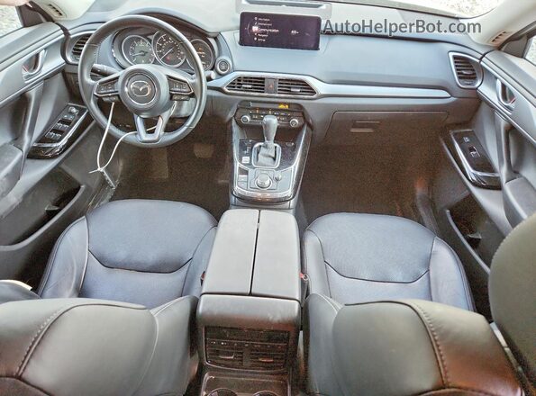 JM3TCBCYXP0655737 2023 MAZDA CX-9 Charcoal Вид панелі приладів