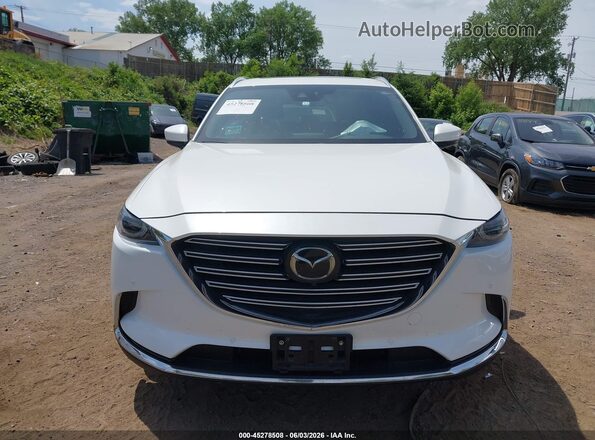 JM3TCBDY0K0309879 2019 MAZDA CX-9 White Widok zestawu wskaźników