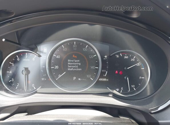 JM3TCBDY0K0309879 2019 MAZDA CX-9 White Widok tylnych siedzeń