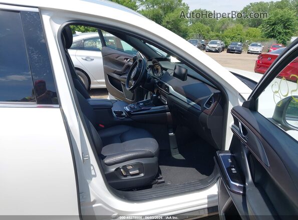 JM3TCBDY0K0309879 2019 MAZDA CX-9 White Widok wnętrza z przodu