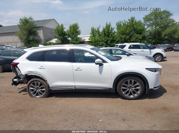 JM3TCBDY0K0309879 2019 MAZDA CX-9 White Widok wnętrza z tyłu