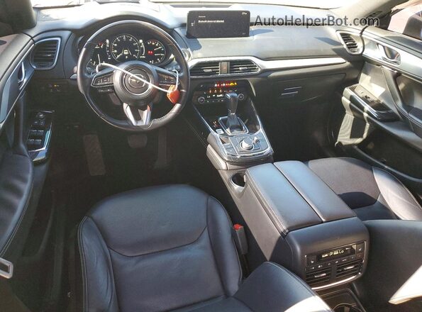 JM3TCBDY0P0637679 2023 MAZDA CX-9 White Вид панелі приладів