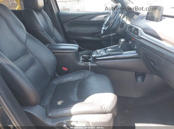 JM3TCBDY1J0215654 2018 MAZDA CX-9 Серый Вид салона спереди